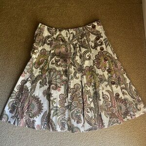 Cabi Paisley Midi Skirt